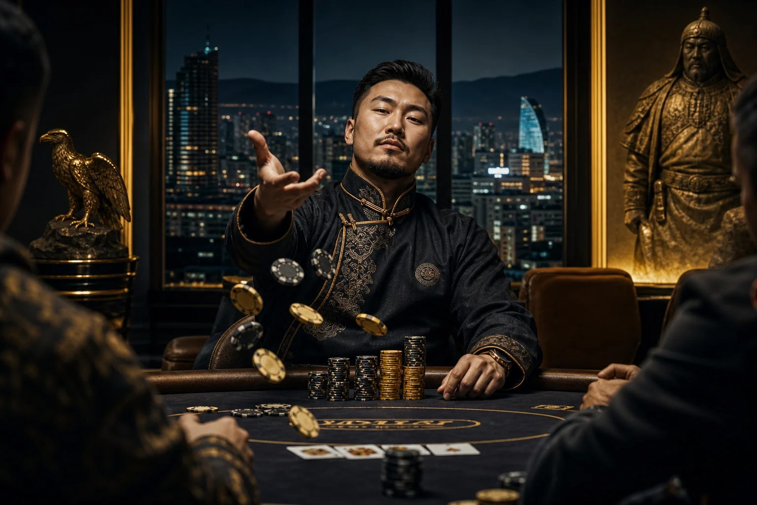 Монгол тоглогч 3-bet стратеги дээр
